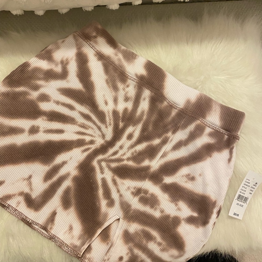 PACSUN tie die skirt size XS NWT